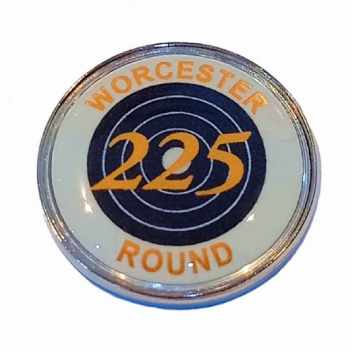 Worcester Round standard badge